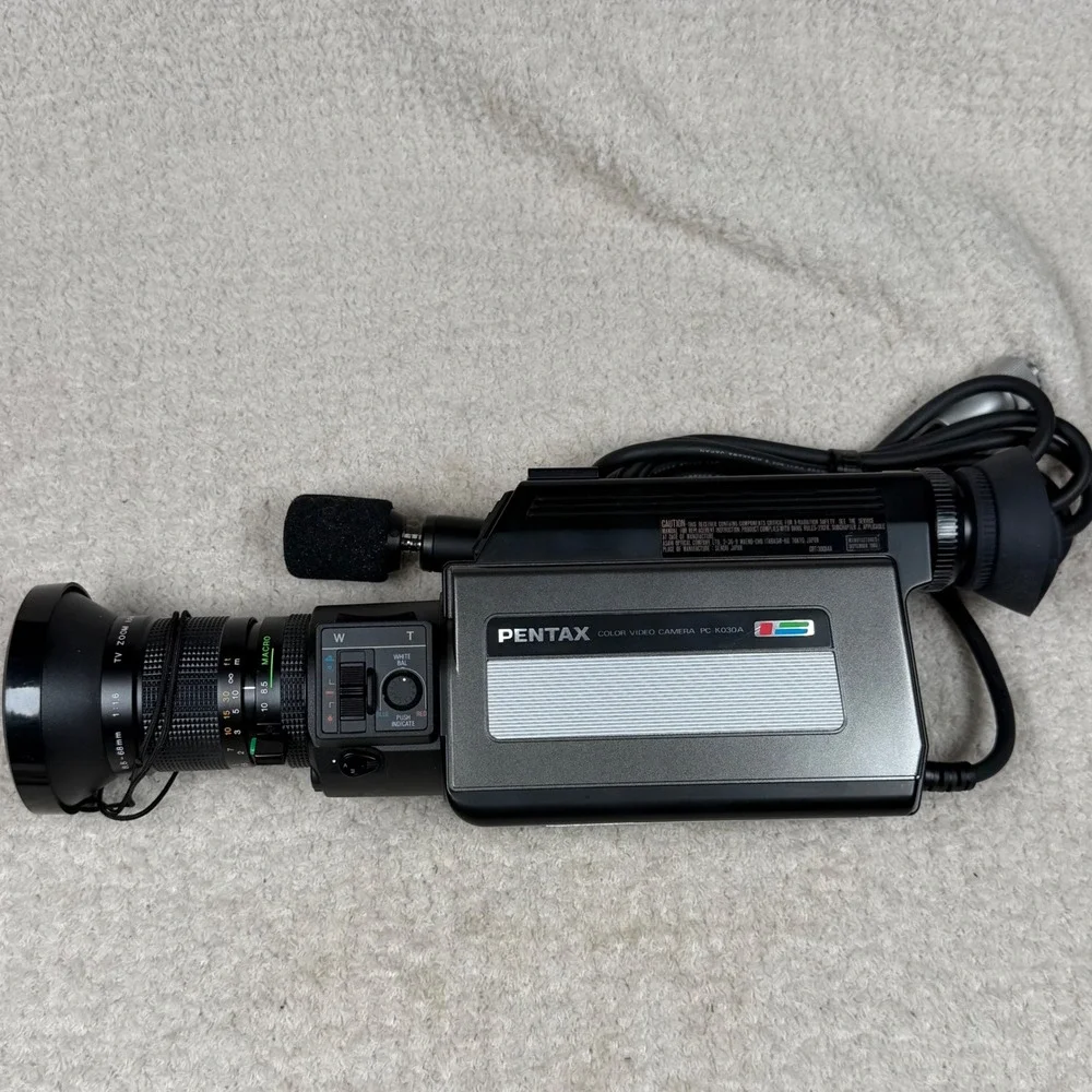 Pentax VHS Recorder,Tuner, Video Camera Lot PV-U1000A PV-R100A PC-K030A Untested
